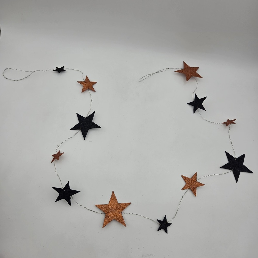 Vintage Bethany Lowe Magic Halloween Star - 62" Long Garland